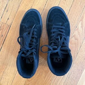 Vans comfy cushion Black sk8-hi High-Top Sneakers men’s 7.5 women’s 9